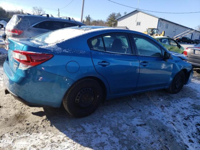 4S3GKAA69H1617727 - 2017 SUBARU IMPREZA BLUE photo 3