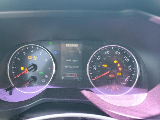 2T3W1RFV2KC005165 - 2019 TOYOTA RAV4 XLE BLUE photo 9