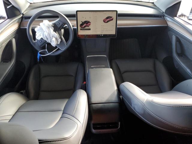 7SAYGDED3RF111452 - 2024 TESLA MODEL Y Білий фото 8