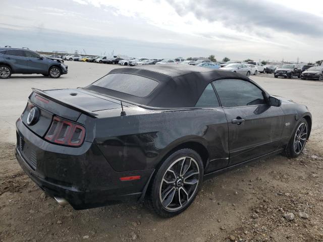1ZVBP8FFXE5225838 - 2014 FORD MUSTANG GT BLACK photo 3
