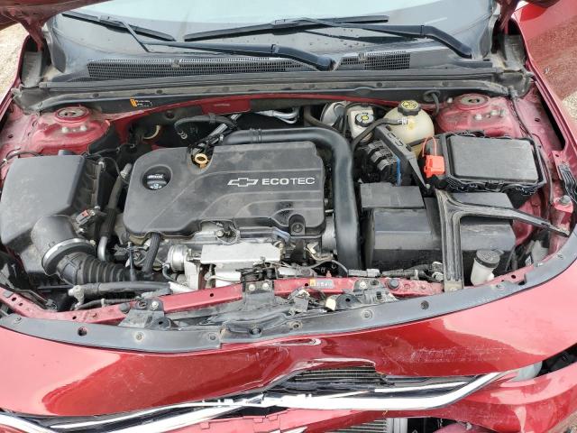 1G1ZE5ST7HF235333 - 2017 CHEVROLET MALIBU LT أحمر صورة 11