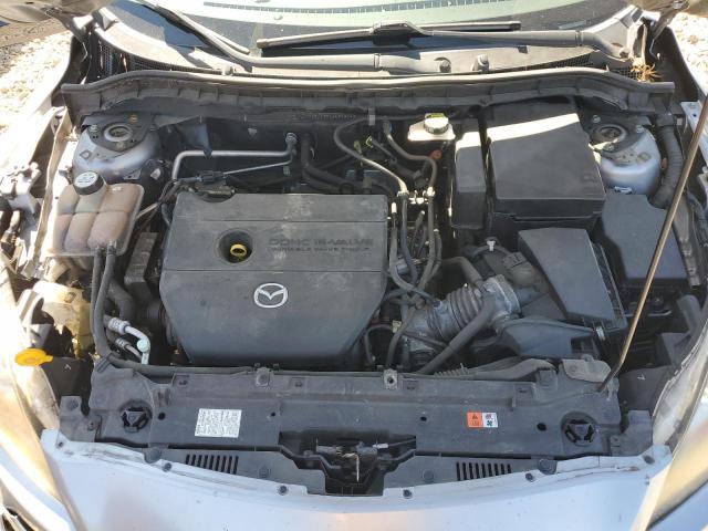 JM1BL1SF4A1272019 - 2010 MAZDA 3 I SILVER photo 11