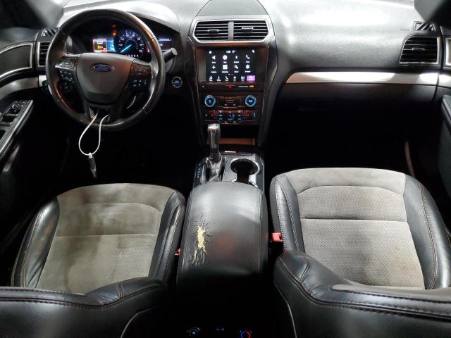 1FM5K8D82HGC75995 - 2017 FORD EXPLORER XLT GRAY photo 8