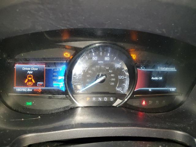 1FM5K8D82HGC75995 - 2017 FORD EXPLORER XLT GRAY photo 9