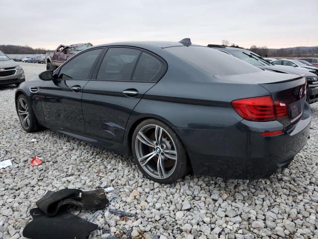 WBSFV9C58DD097026 - 2013 BMW M5 GRAY photo 2