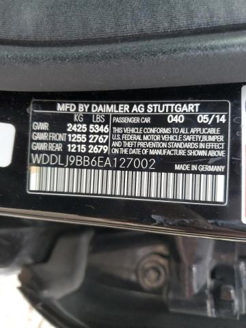 WDDLJ9BB6EA127002 - 2014 MERCEDES-BENZ CLS 550 4MATIC BLACK photo 12