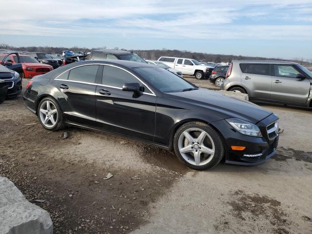 WDDLJ9BB6EA127002 - 2014 MERCEDES-BENZ CLS 550 4MATIC BLACK photo 4