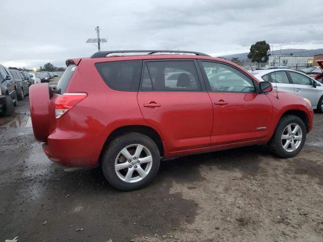 JTMZD31V685091071 - 2008 TOYOTA RAV4 LIMITED RED photo 3