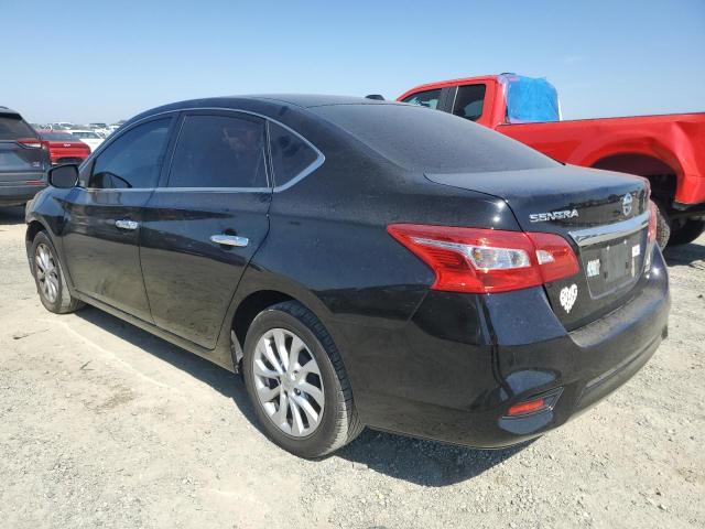 3N1AB7AP8KY371986 - 2019 NISSAN SENTRA S BLACK photo 2