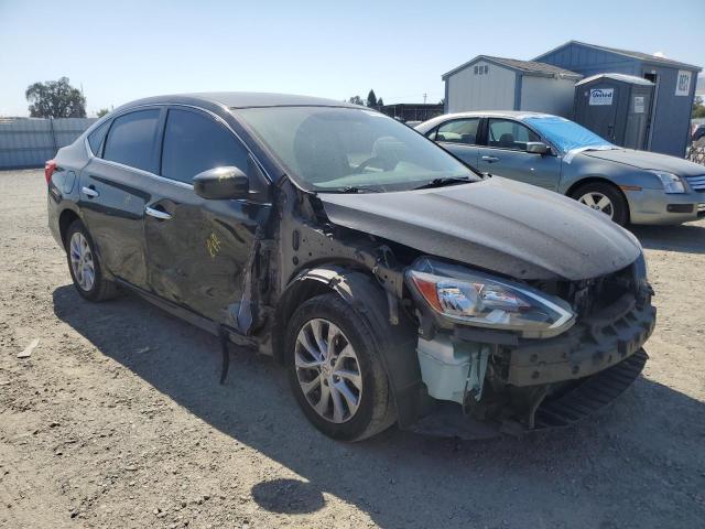 3N1AB7AP8KY371986 - 2019 NISSAN SENTRA S BLACK photo 4