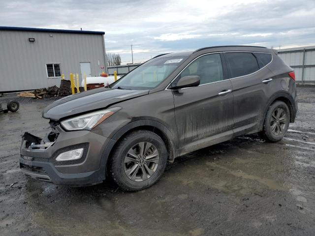 5XYZUDLBXEG174546 - 2014 HYUNDAI SANTA FE S GRAY photo 1