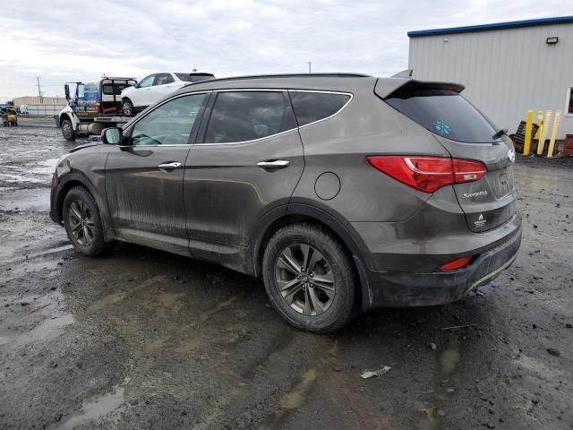 5XYZUDLBXEG174546 - 2014 HYUNDAI SANTA FE S GRAY photo 2