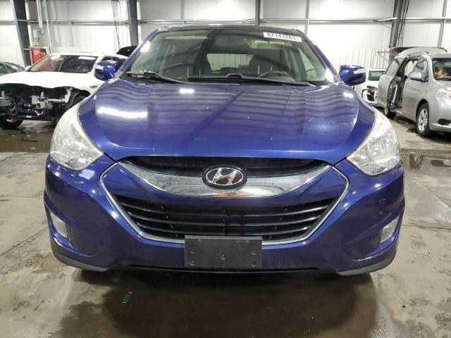 KM8JUCAC2BU283186 - 2011 HYUNDAI TUCSON GLS BLUE photo 5