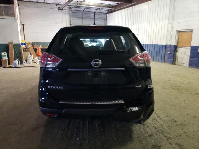 KNMAT2MV7FP546338 - 2015 NISSAN ROGUE S BLACK photo 6