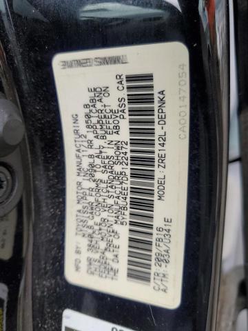 5YFBU4EE7DP122472 - 2013 TOYOTA COROLLA BASE Черный фото 13