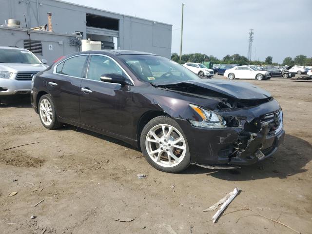 1N4AA5AP8DC819794 - 2013 NISSAN MAXIMA S BLACK photo 4