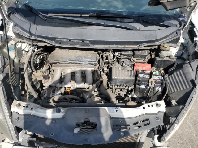 JHMGE8H27AC011788 - 2010 HONDA FIT WHITE photo 11