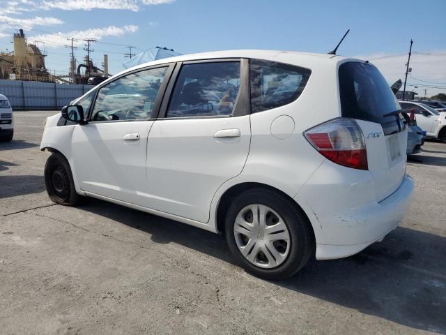 JHMGE8H27AC011788 - 2010 HONDA FIT WHITE photo 2