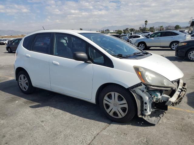JHMGE8H27AC011788 - 2010 HONDA FIT WHITE photo 4