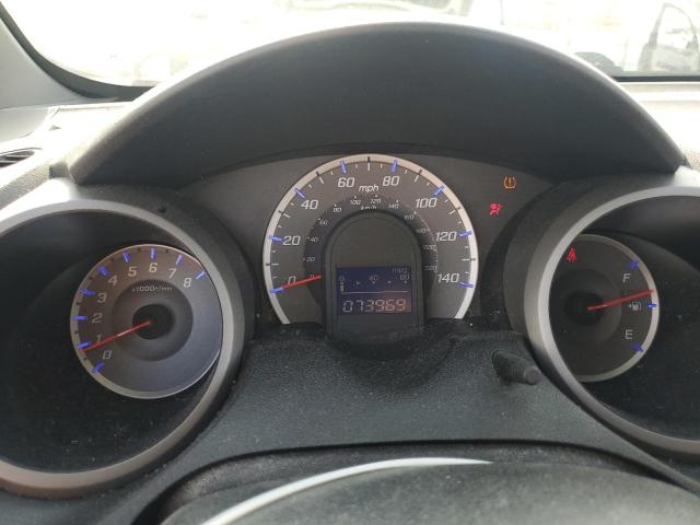 JHMGE8H27AC011788 - 2010 HONDA FIT WHITE photo 9