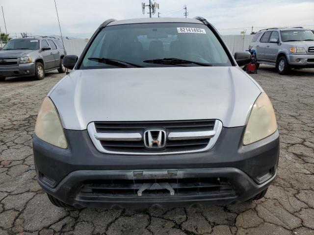 JHLRD68472C025794 - 2002 HONDA CR-V LX SILVER photo 5