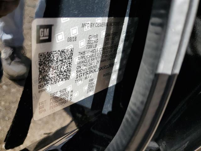 1GYS3KKJ6KR126597 - 2019 CADILLAC ESCALADE ESV PLATINUM Қара фото 13