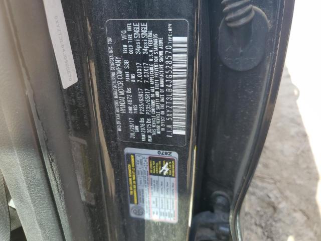 5XYZT3LB4JG528570 - 2018 HYUNDAI SANTA FE S BLACK photo 13