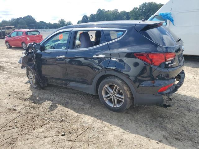 5XYZT3LB4JG528570 - 2018 HYUNDAI SANTA FE S BLACK photo 2