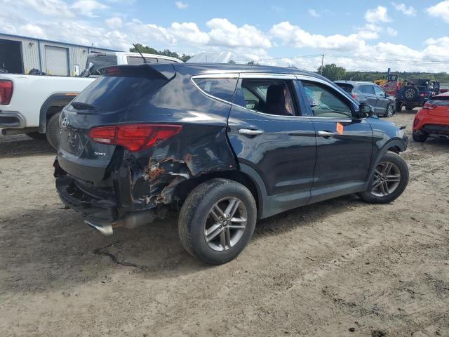 5XYZT3LB4JG528570 - 2018 HYUNDAI SANTA FE S BLACK photo 3