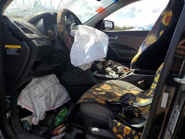 5XYZT3LB4JG528570 - 2018 HYUNDAI SANTA FE S BLACK photo 7