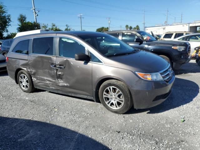 5FNRL5H68CB054706 - 2012 HONDA ODYSSEY EXL Շագանակագույն լուսանկար 4