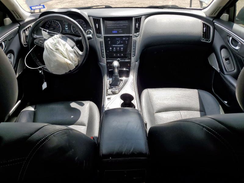 JN1CV7AP9HM640069 - 2017 INFINITI Q50 BASE Արծաթագույն լուսանկար 8