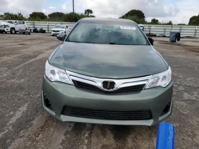 4T1BF1FK4DU695776 - 2013 TOYOTA CAMRY L GREEN photo 5