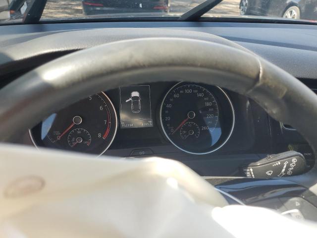 3VWG57AU1MM013897 - 2021 VOLKSWAGEN GOLF BLACK photo 9