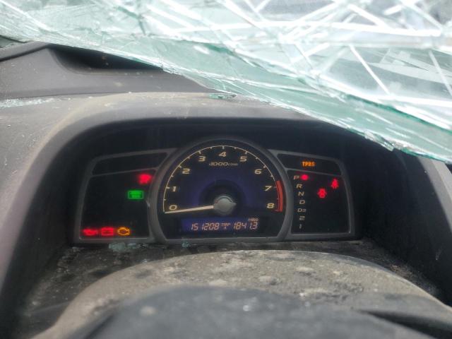 2HGFA165X8H304946 - 2008 HONDA CIVIC LX SILVER photo 9