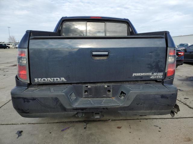 5FPYK1F58CB460011 - 2012 HONDA RIDGELINE RTL BLUE photo 6