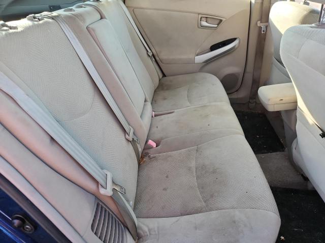 JTDKN3DU4B1367439 - 2011 TOYOTA PRIUS ლურჯი ფოტო 10