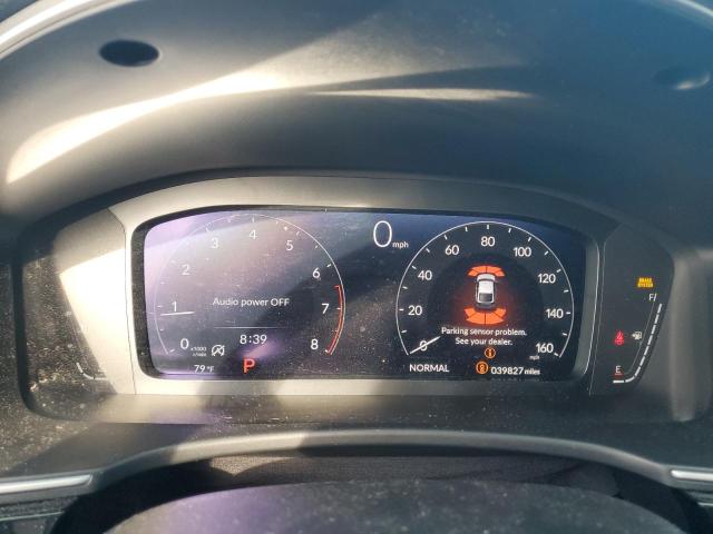 19XFL1H80NE012407 - 2022 HONDA CIVIC SPORT TOURING GRAY photo 9