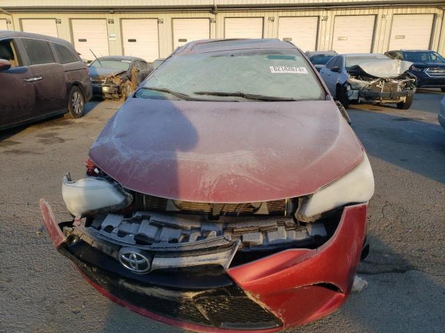 4T1BF1FK2FU983167 - 2015 TOYOTA CAMRY LE RED photo 5