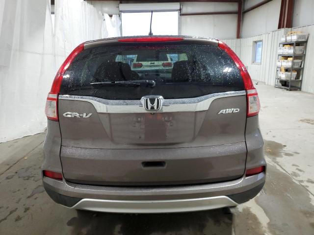 5J6RM4H57FL079185 - 2015 HONDA CR-V EX BROWN photo 6