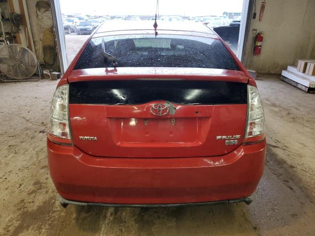 JTDKB20U977665918 - 2007 TOYOTA PRIUS RED photo 6