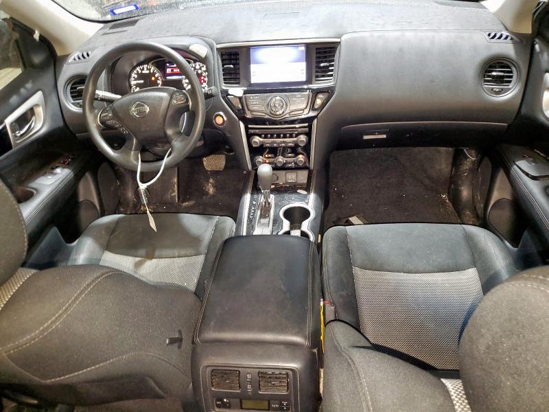 5N1DR2MN5JC644503 - 2018 NISSAN PATHFINDER S Czarny zdjęcie 8