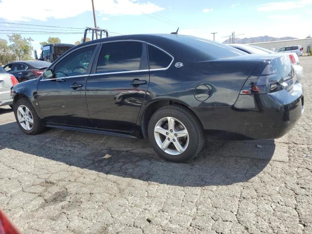 2G1WB57N091218775 - 2009 CHEVROLET IMPALA LS BLACK photo 2