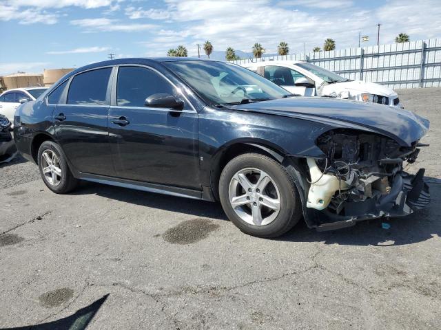 2G1WB57N091218775 - 2009 CHEVROLET IMPALA LS BLACK photo 4