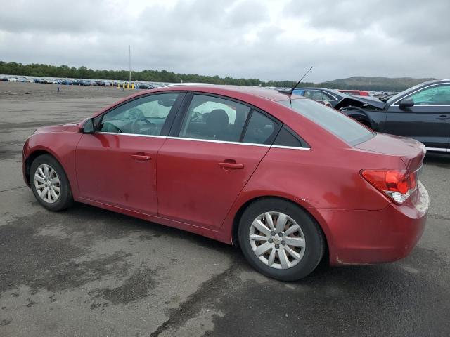 1G1PF5S9XB7192309 - 2011 CHEVROLET CRUZE LT RED photo 2