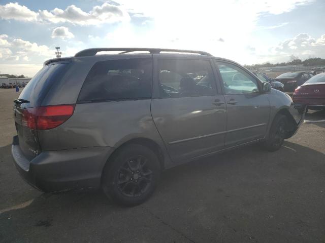 5TDZA22C85S362539 - 2005 TOYOTA SIENNA XLE GRAY photo 3