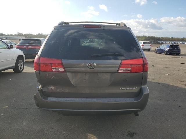 5TDZA22C85S362539 - 2005 TOYOTA SIENNA XLE GRAY photo 6