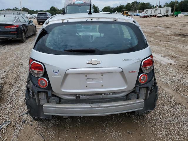 1G1JC6SB7D4139806 - 2013 CHEVROLET SONIC LT SILVER photo 6