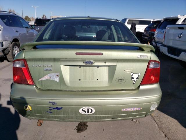 1FAHP34N37W124086 - 2007 FORD FOCUS ZX4 GREEN photo 6