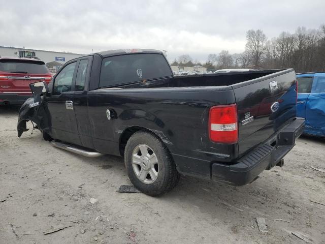 1FTRF12W65NA64972 - 2005 FORD F150 BLACK photo 2